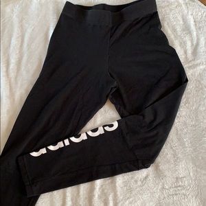 Black Adidas Athletic Pants size Small